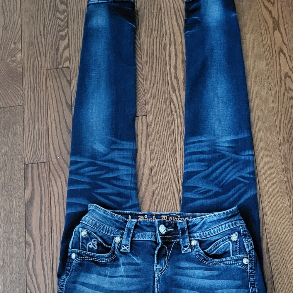 ROCK REVIVAL SKINNY JEANS SIZE 26